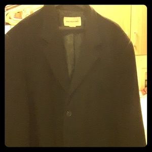 Men's XL cashmere topcoat